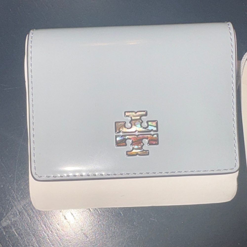 Tory Burch Britten Abalone Compact wallet